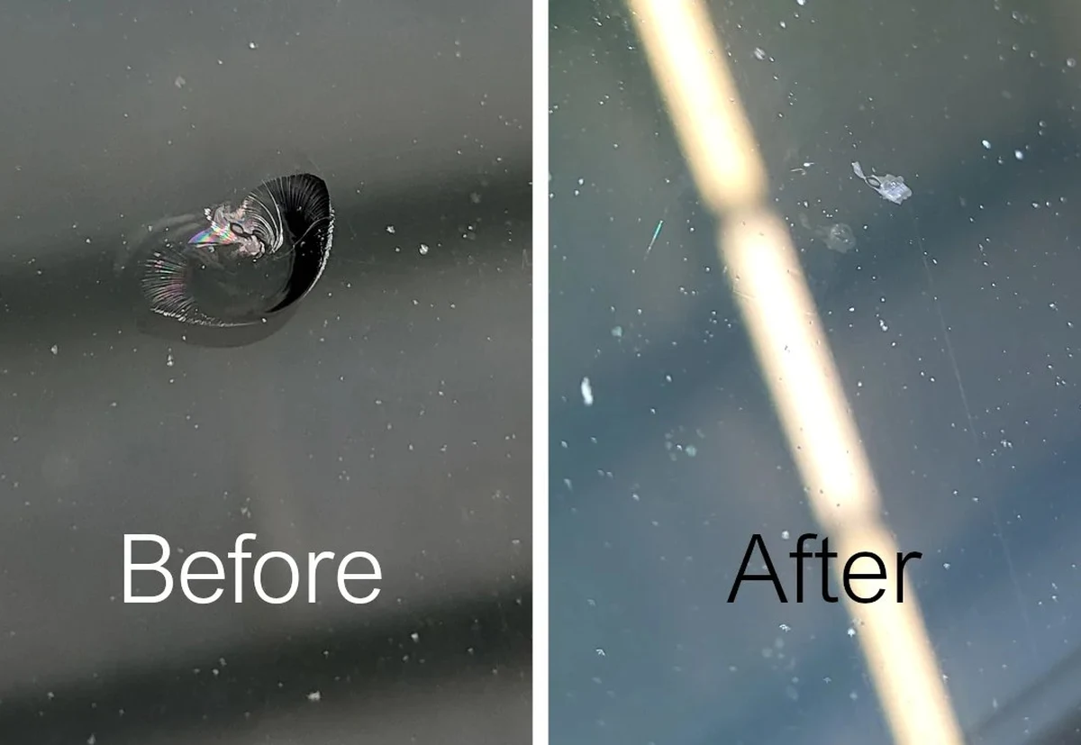 Legally tinted car windows